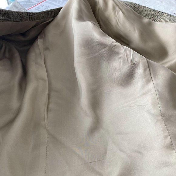 Vintage Brandini Silk and Wool Blazer Retro 80s - Picture 4 of 7